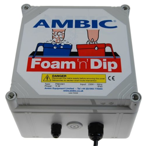 Ambic foam 'n' dip electronic power unit